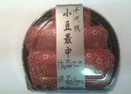 ５個千代紙　小豆最中